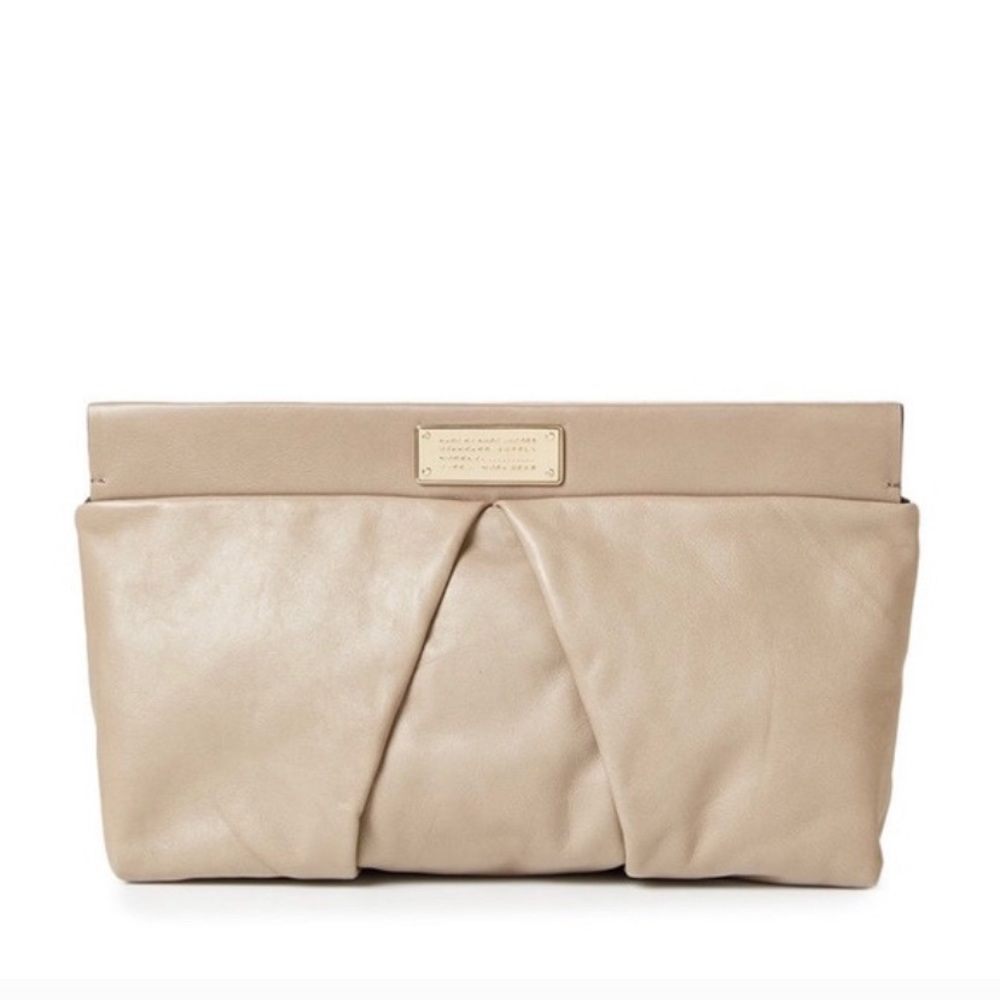 Marc Jacobs Marchive Clutch - Beige Cement